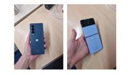 Bocoran tampilan Galaxy Z Fold 4 dan Galaxy Z Flip 4 jelang peluncurannya pada 10 Agustus mendatang. (Foto: Twitter @noh_tech)