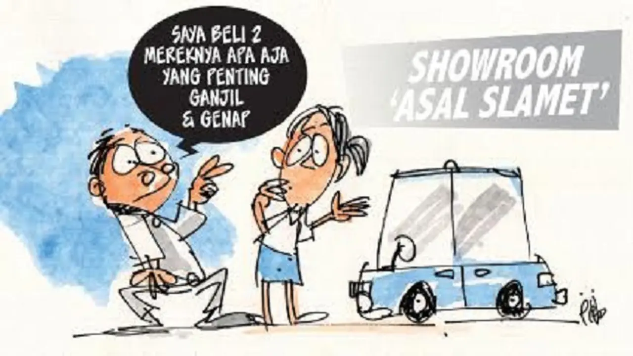 kartun ganjil genap