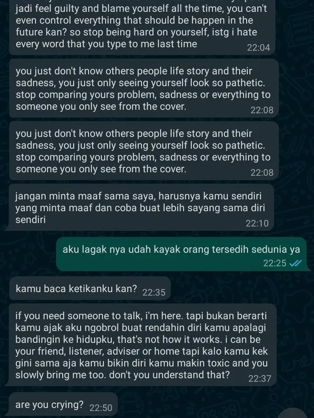 6 Chat Panjang Saat Bertengkar dengan Pacar Ini Bak Satu Paragraf Tulisan