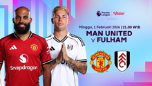 Nonton Live Streaming Liga Inggris 2025/26: Man United vs Fulham, Tayang di Vidio.