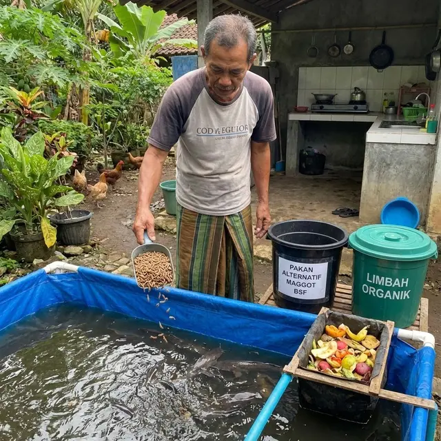 Pakan Alternatif yang Sering Dipakai Peternak Skala Rumah