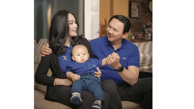 6 Potret Harmonis Keluarga Kecil Ahok yang Jarang Tersorot