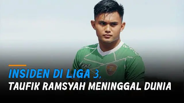 Indonesia kembali kehilangan pemain berbakat asal Riau, Taufik Ramsyah.