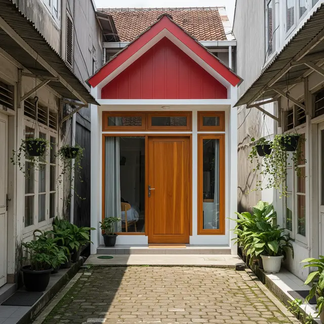 Desain Rumah Sempit Ukuran 4x6 tapi Tetap Estetik. Gemini