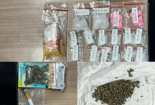 Barang Bukti Ekstasi dan Ganja yang Disita dari Lokasi Pesta Narkoba di Bekasi (Istimewa)