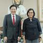 Menteri Keuangan Sri Mulyani Indrawati bertemu dengan Menteri Keuangan dan Pemimpin Generasi ke 4 (G4) Singapura