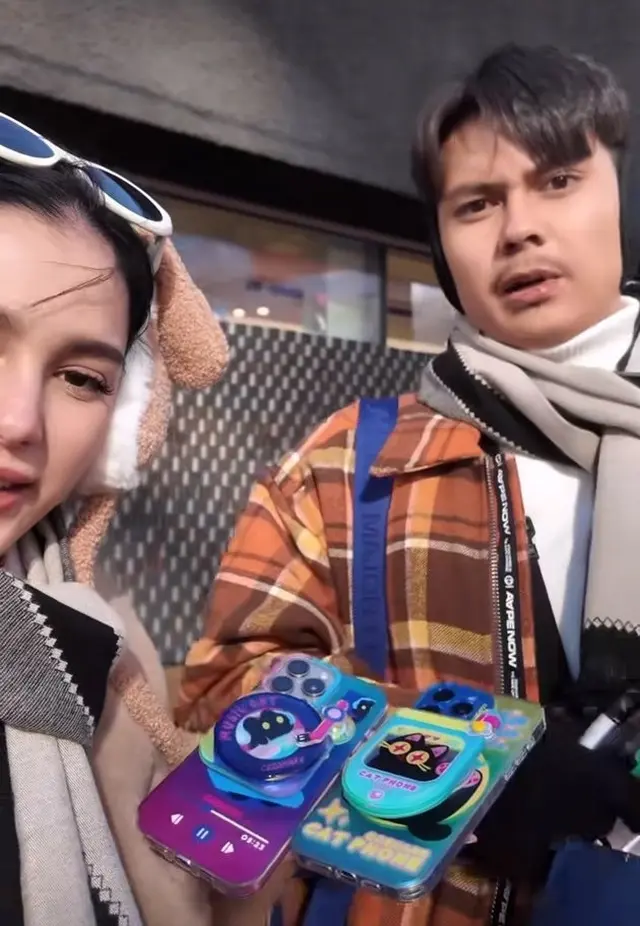 7 Potret Yasmine Ow bulan madu di Korea, netizen salfok wajah sang suami mirip adik Irish Bella