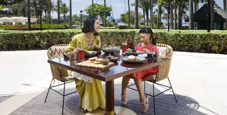 Marsha Timothy dan Jizzy, putrinya, menjadi bintang iklan kampanye wisata terbaru Dubai. (dok. DET)