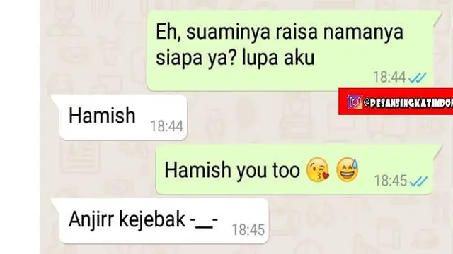 6 Chat Kocak Tanya Nama Ini Malah Ujungnya Bikin Kesal