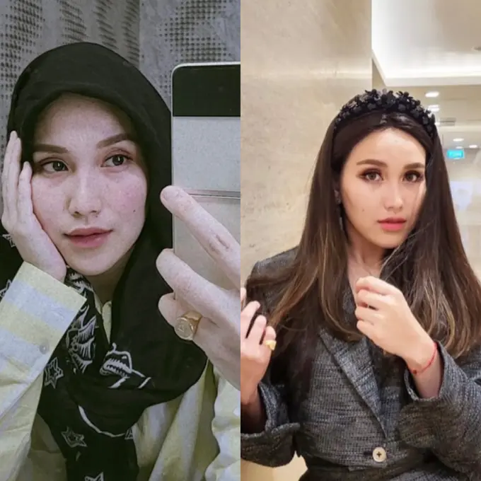 Potret Tampilan Ayu Ting Ting Setelah Pulang Umrah, credit @ayutingting92
