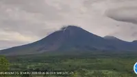Penampakan Gunung Semeru secara visual. (Foto: Istimewa)