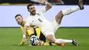 Meski menang 5-0 atas Azerbaijan,  Swedia masih tertahan di urutan ketiga klasemen. (AFP/Fredrik Sandberg)