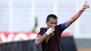 Pemain depan PSM Makassar, Ferdinand Sinaga merayakan gol yang dicetaknya ke gawang Shan United FC pada laga lanjutan Grup H Piala AFC 2020 di Stadion Madya Gelora Bung Karno, Jakarta, Rabu (26/2/2020). PSM Makassar unggul 3-1. (Liputan6.com/Helmi Fithriansyah)