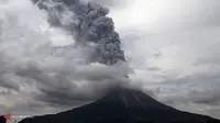 Waspada, Gunung Sinabung Erupsi 3 Kali