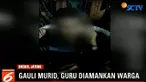 Pelaku nyaris menjadi bulan-bulanan warga. Beruntung polisi datang tepat waktu sehingga aksi main hakim sendiri dapat dicegah.