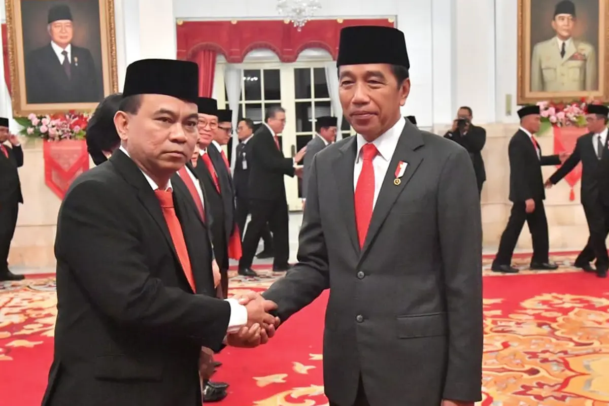 Presiden Jokowi Lantik Budi Arie Setiadi sebagai Menkominfo