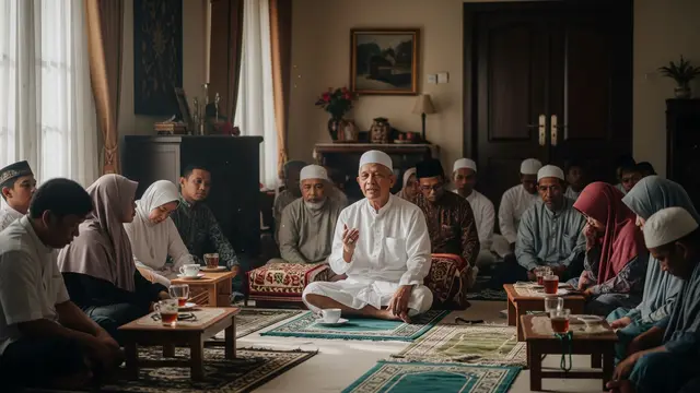 Pengajian Kepulangan Haji di Rumah