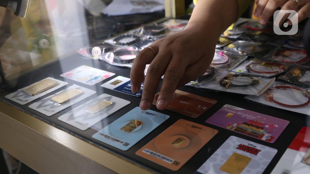 Harga Emas Pegadaian Hari Ini 14 November 2025: UBS dan Galeri24 Kompak Terbang