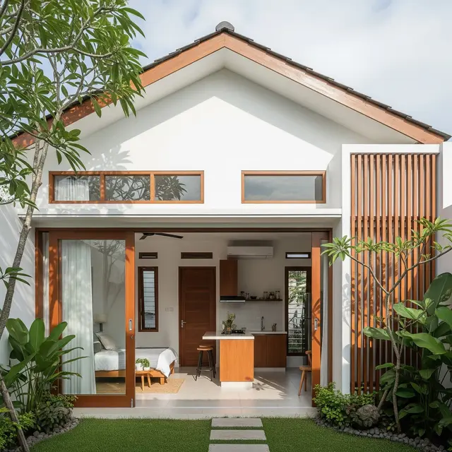 Rumah dengan Cahaya Alami