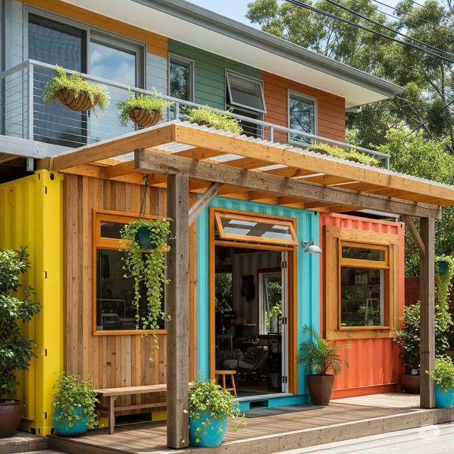 Warung Kontainer Minimalis