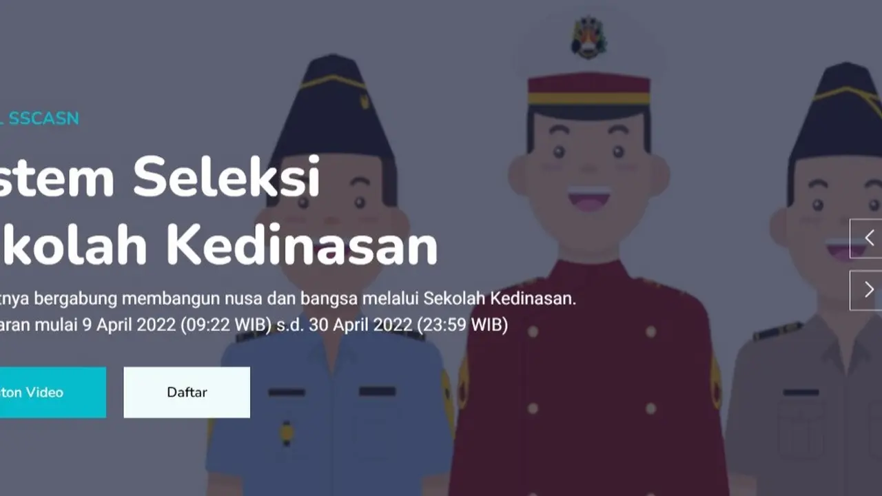 Daftar Sekolah Kedinasan 2022 Melalui Laman Dikdin.bkn.go.id.