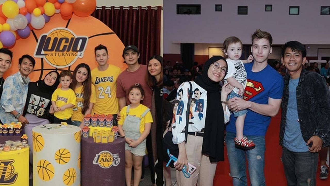 6 Potret Kedekatan Angga Putra dan Anak Stefan William, Penuh Kehangatan