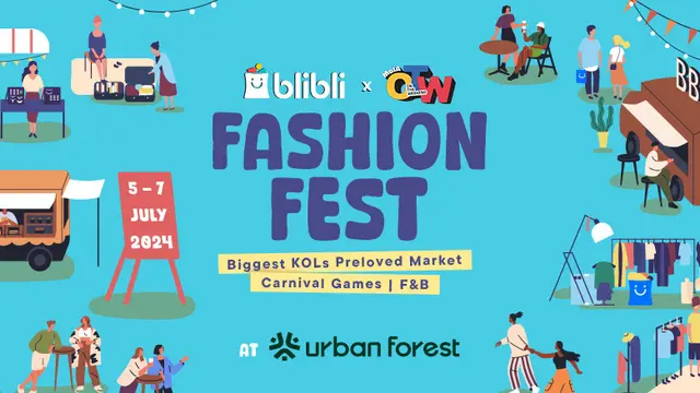 Suka Berburu Preloved? Yuk Bawa Pulang Barang-Barang Milik Publik Figur di Blibli Fashion Fest Hingga Besok!