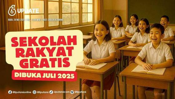 Sekolah Rakyat Gratis Dibuka Juli 2025