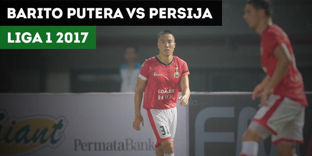 VIDEO: Highlights Liga 1 2017, Barito Putera vs Persija Jakarta 1-0