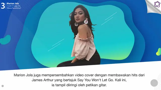 [Bintang] Marion Jola Cover 5 Lagu Ini, Mana Favoritmu?