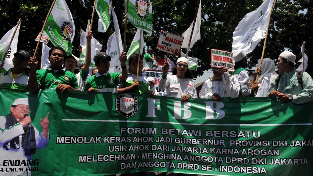 Jelang Jadi Gubernur, Ahok Didemo FPI