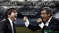 Laga Persahabatan : Italia vs Portugal (Bola.com/samsul hadi)