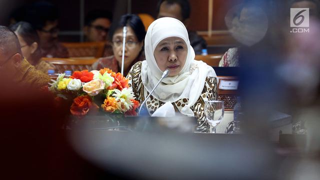 Menteri Sosial Khofifah Indar Parawansa