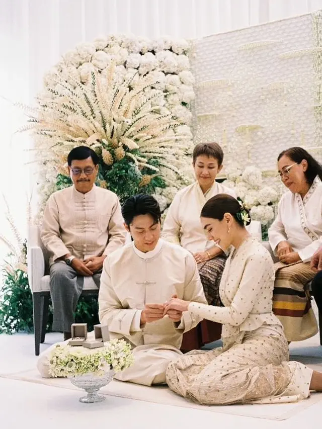 Pertunangan Aktris Kimberley Anne dan Mark Prin Kental budaya Thailand yang baru terungkap.  [kimmy_kimberley]