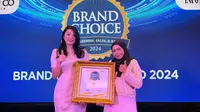 Dirda Muthi Kemala Latjuba founder Pink Rabbit Lens terima Brand Choice Award 2024. (IST)