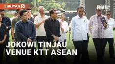 Jokowi Tinjau Venue KTT Ke-43 ASEAN, Indonesia Akan Fokus Pada Pertumbuhan Ekonomi