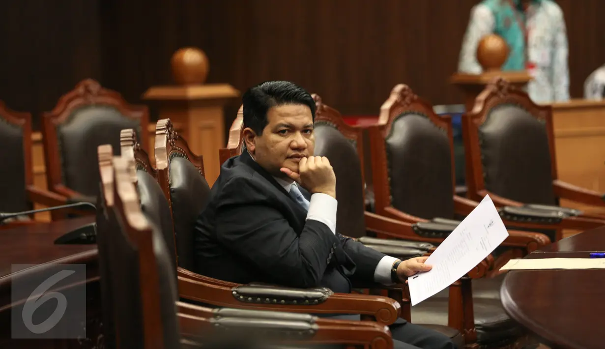 Ketua KPU Husni Kamil Manik. (Liputan6.com/Faizal Fanani)