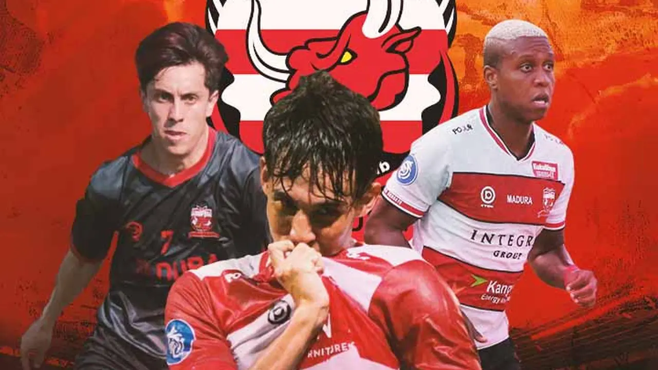Madura United - 3 Pemain Madura United: Francisco Rivera, Jacob Mahler, Jaja