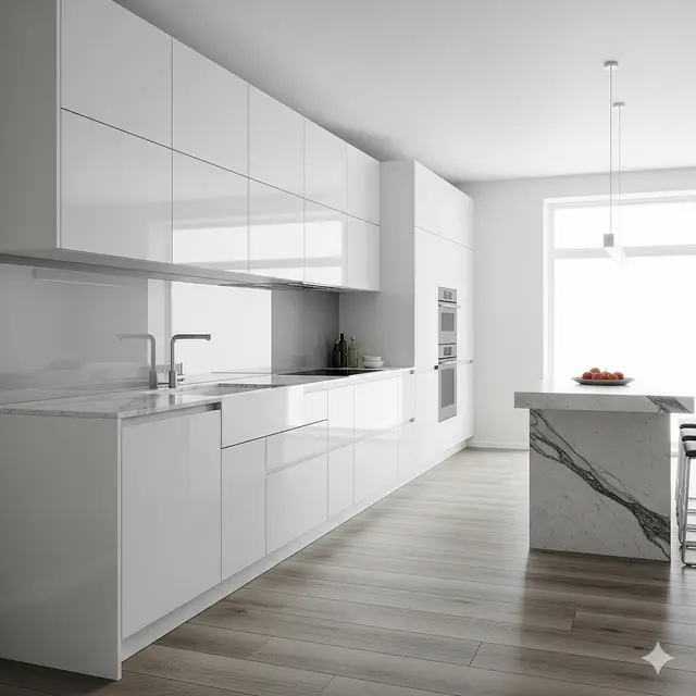 Ide Dapur Minimalis Ala Pinterest Warna Elegan Tampak Luas. Gemini