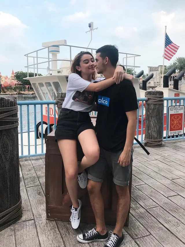6 Momen Manis Ciccio dan Natasha Ryder, Awet Meskipun Beda Keyakinan