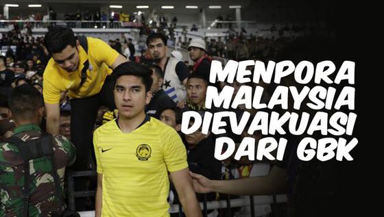 VIDEO TOP 3: Menpora Malaysia Dievakuasi dari GBK