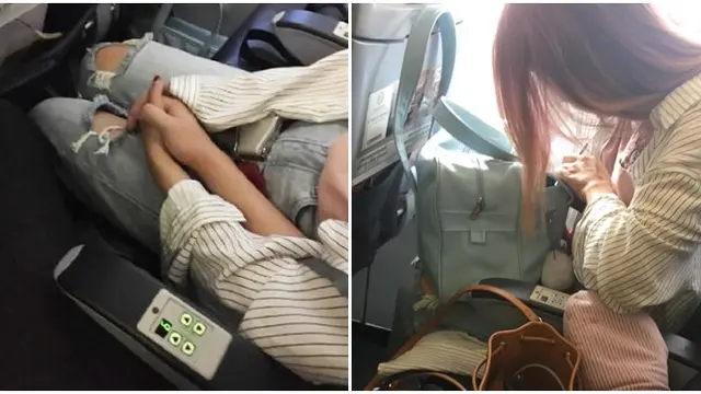 Berpegangan Tangan Selama Turbulensi, Dua Orang Ini Akhirnya Jadi Sepasang Kekasih