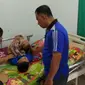 Bocah 9 tahun menjadi korban obat PCC di Kendari. (Liputan6.com/Fauzan)