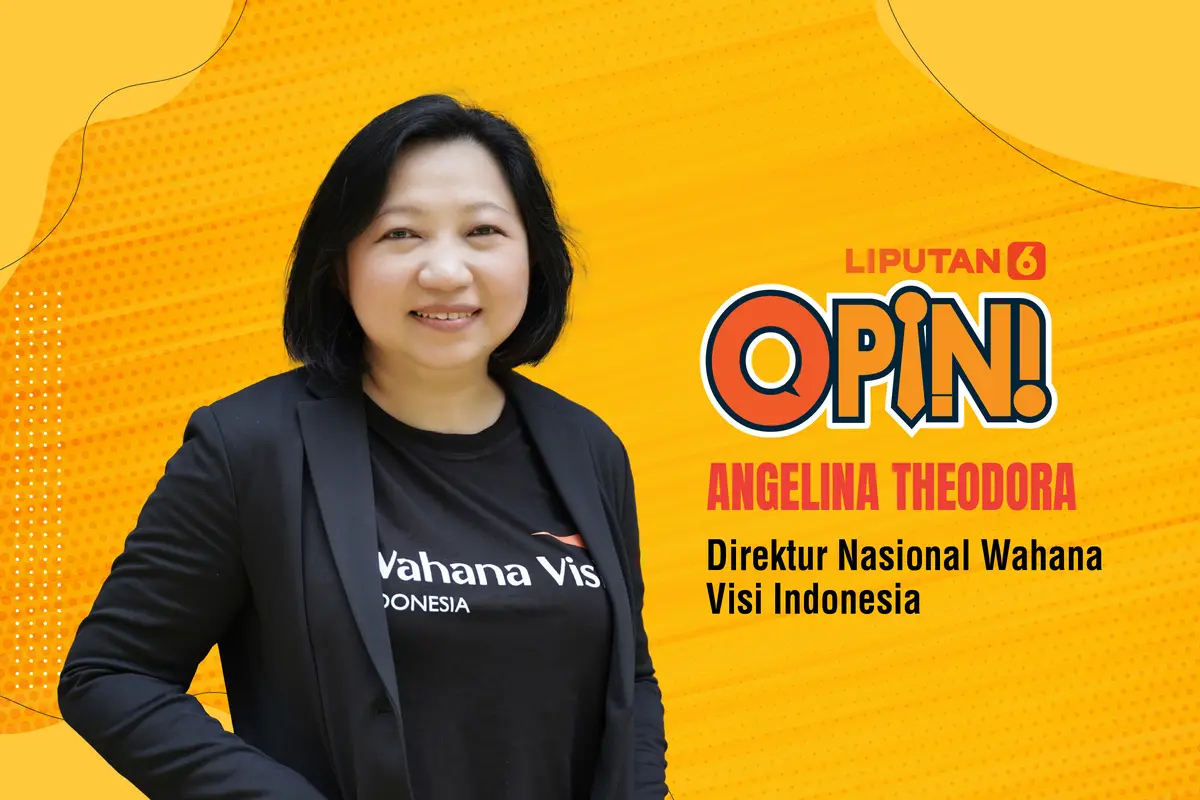 Direktur Nasional Wahana Visi Indonesia, Angelina Theodora.