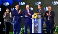 Presiden Jokowi resmi membuka Konferensi Tingkat Tinggi (KTT) World Water Forum ke-10 di Bali International Convention Center (BICC), Kab Badung, Bali (20/5)/Instagram @kemenpupr.