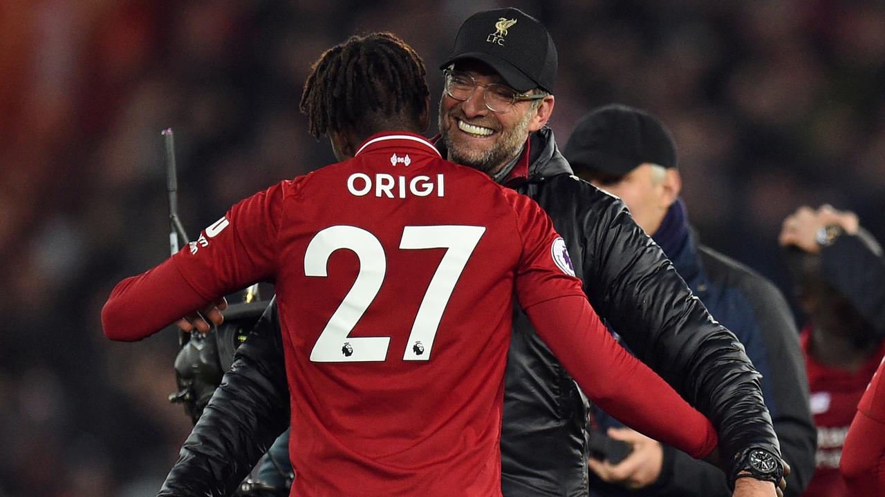 Kegembiraan Jurgen Klopp Usai Liverpool Taklukkan Everton
