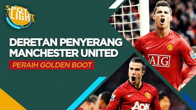 Berita video spotlight kali ini membahas tentang empat pemain Manchester United yang meraih penghargaan Golden Boot Premier League.