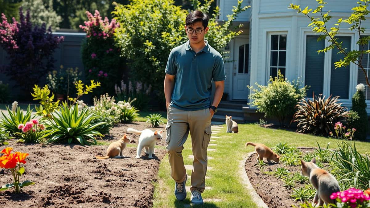 7 Cara Agar Kucing Tidak Berak di Halaman Rumah dengan Bahan Alami