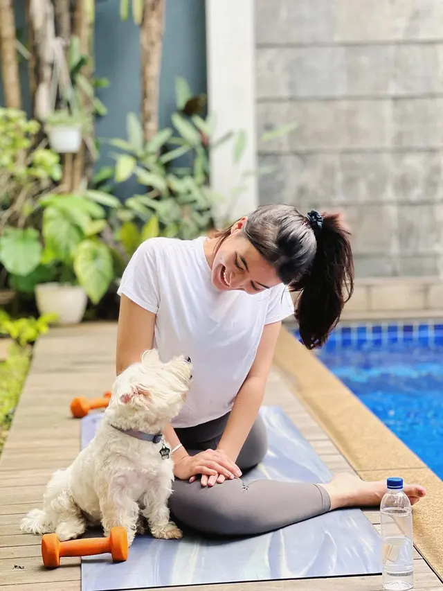 Mawar Eva de Jongh janji rajin olahraga (Instagram/mawar_eva)