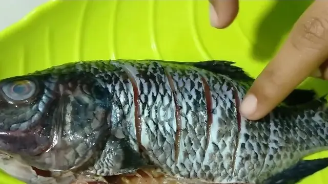 Ikan yang sudah dicuci bersih (Sumber: YouTube/Masakan Mamakku)
